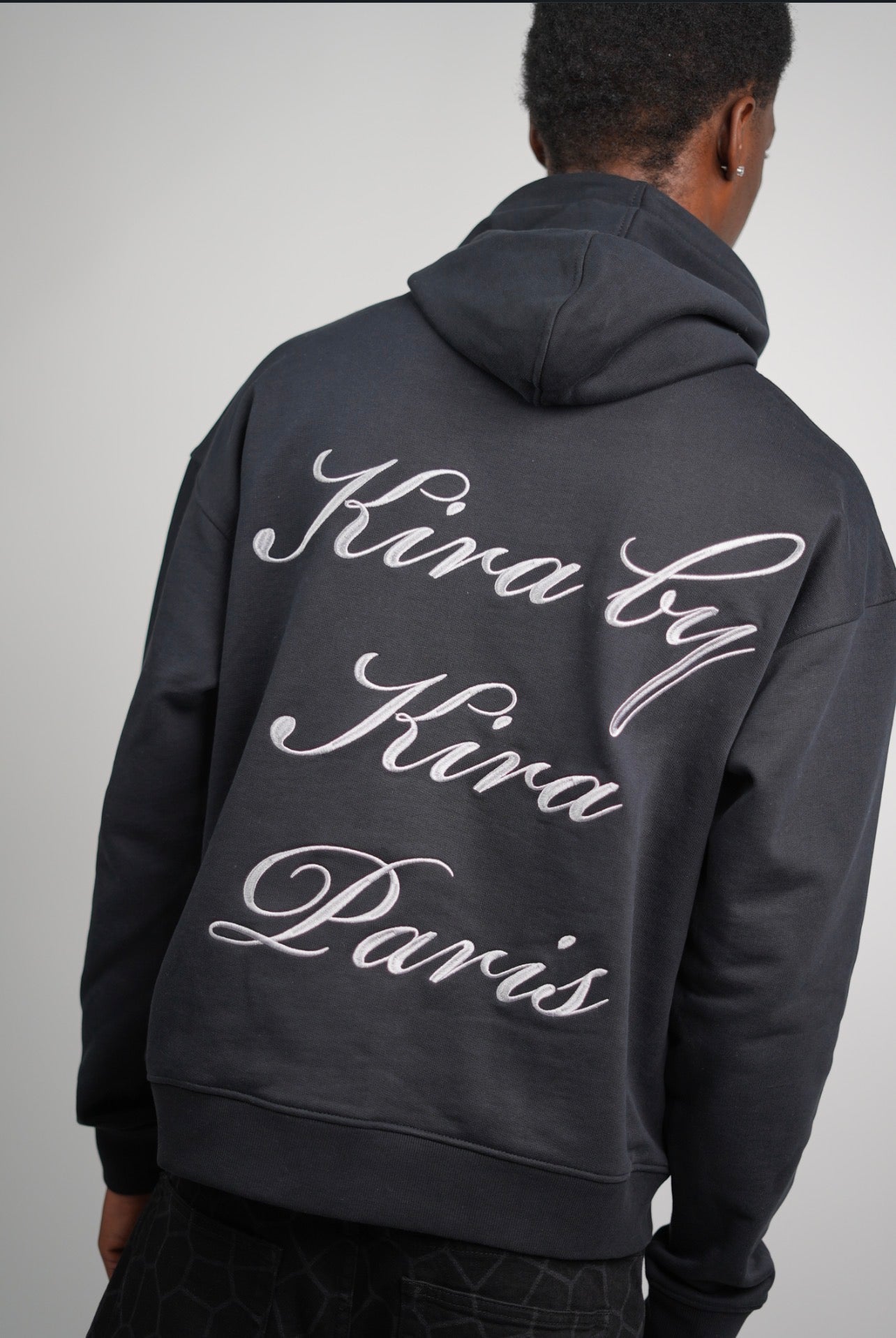 KIRA BLACK HOODIE