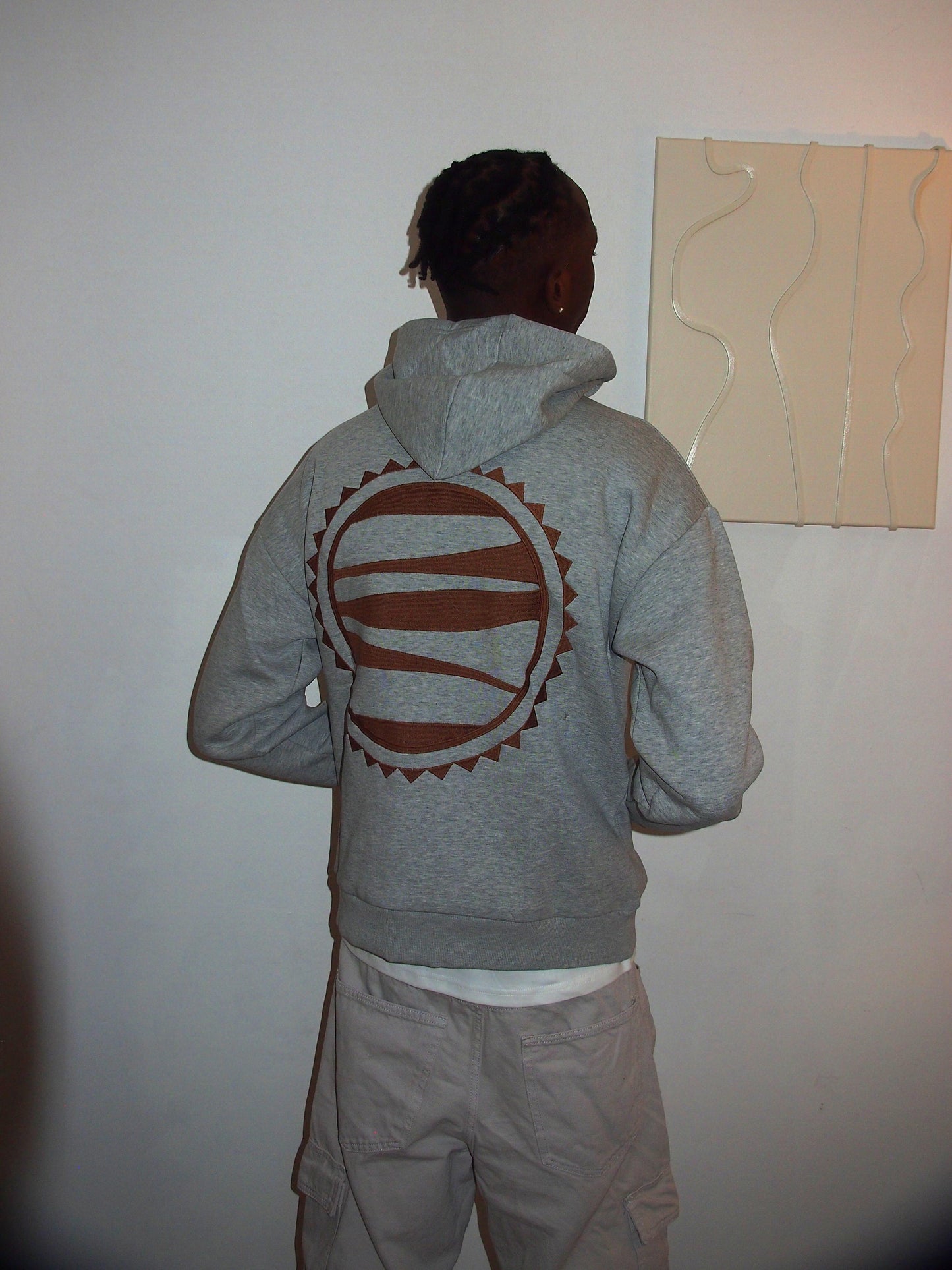 HUNTER GREY HOODIE