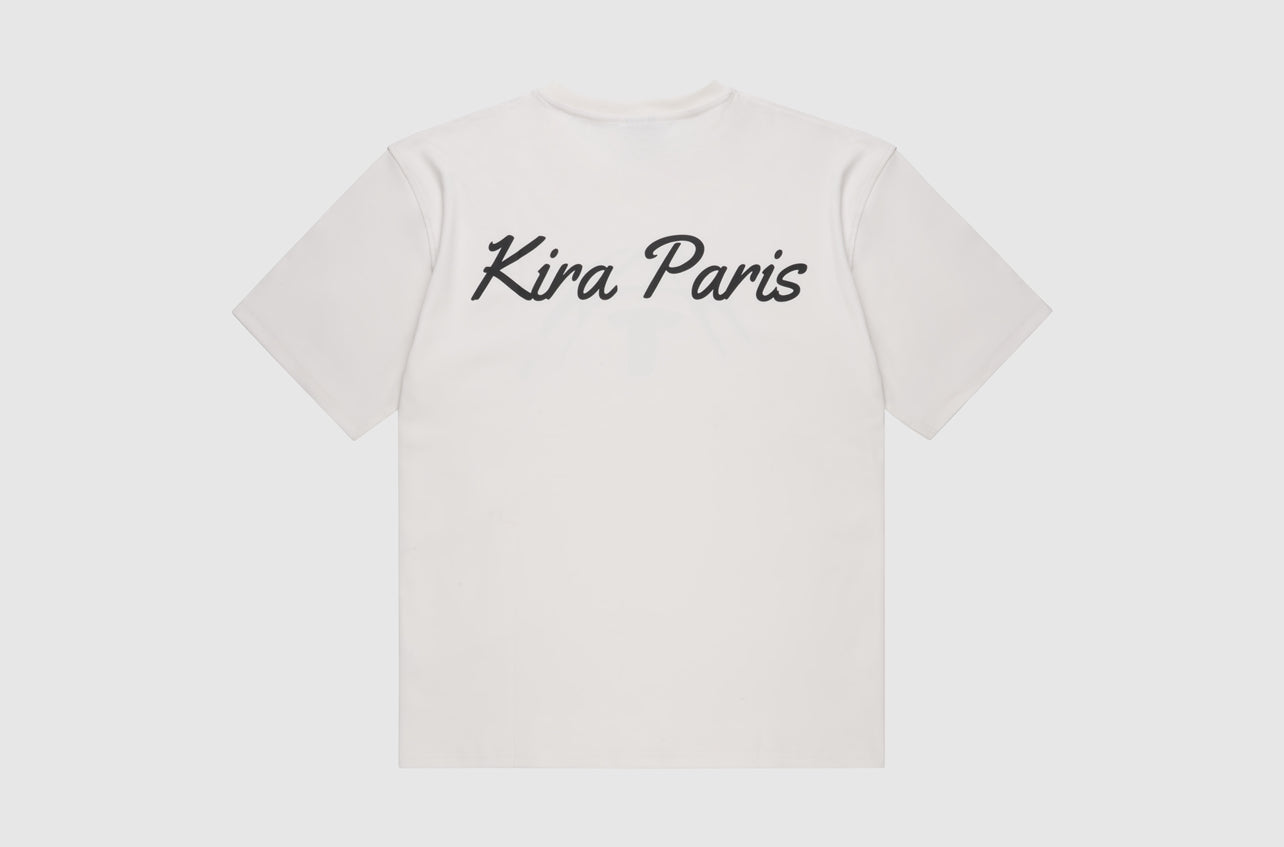 T-SHIRT JERSEY KIRA BLANC