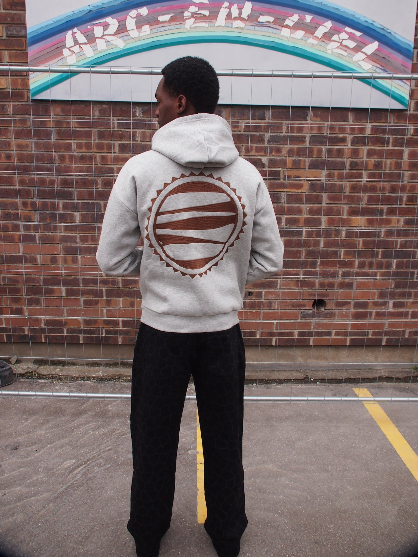 HUNTER GREY HOODIE