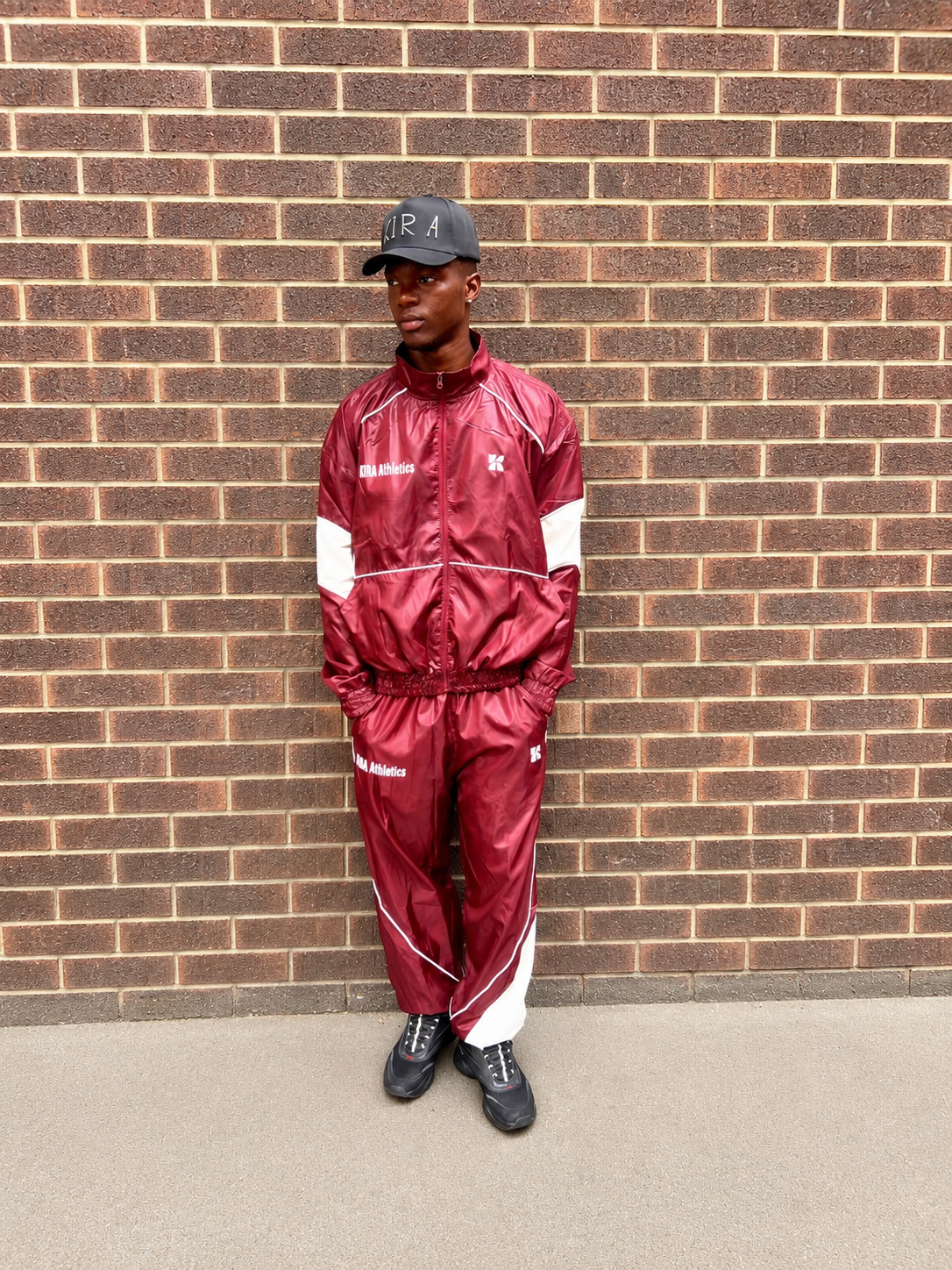 KIRA Tracksuit Bordeaux