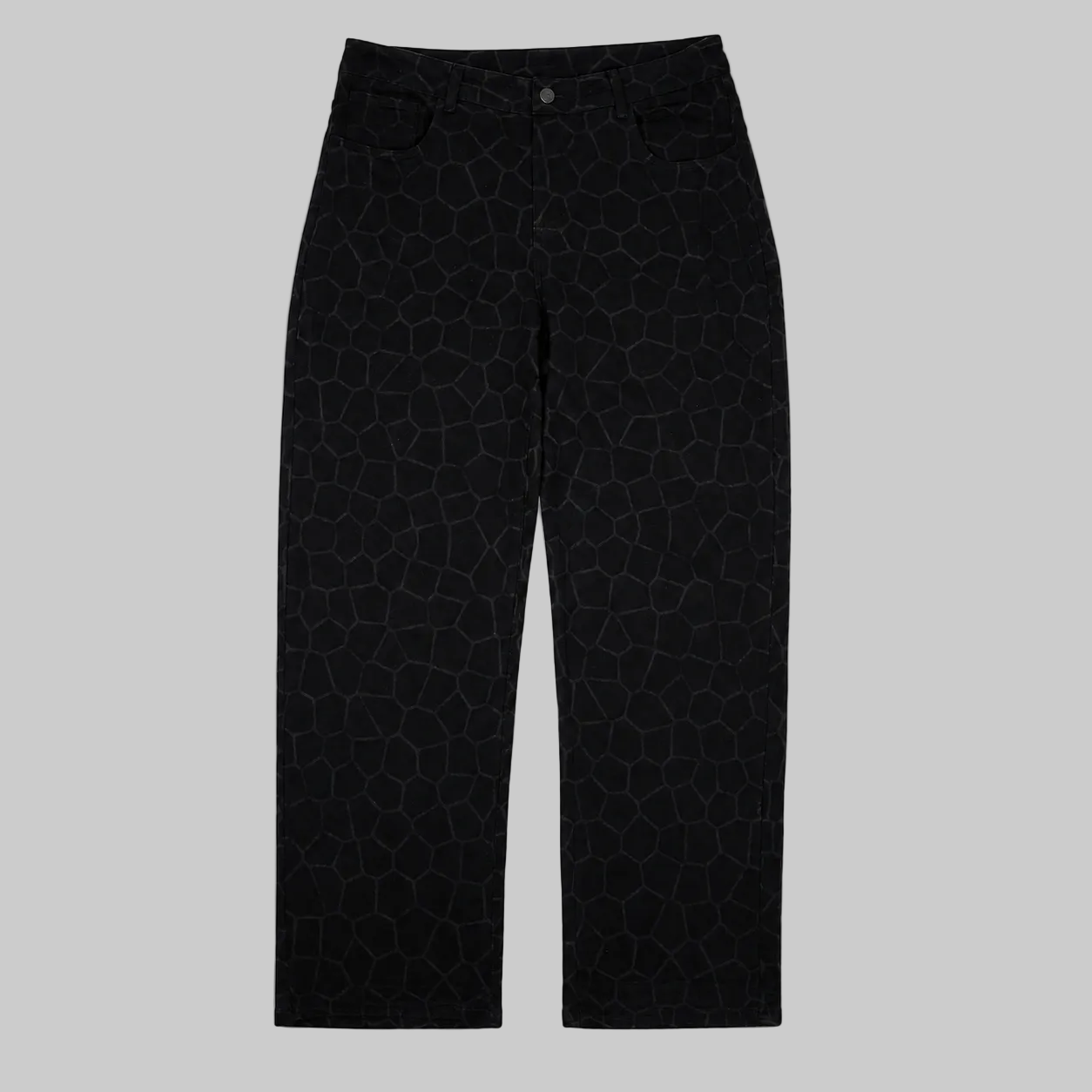 Denim KIRA NOIR Terre Craquelée 